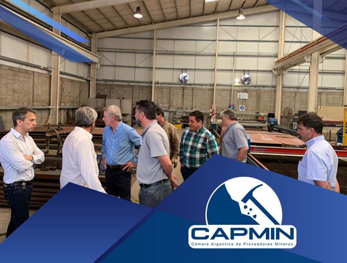 CAPMIN visita instalaciones Ebinox SRL